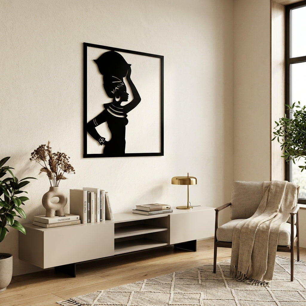 Taşıdığı Hikâye Metal Duvar Dekoru