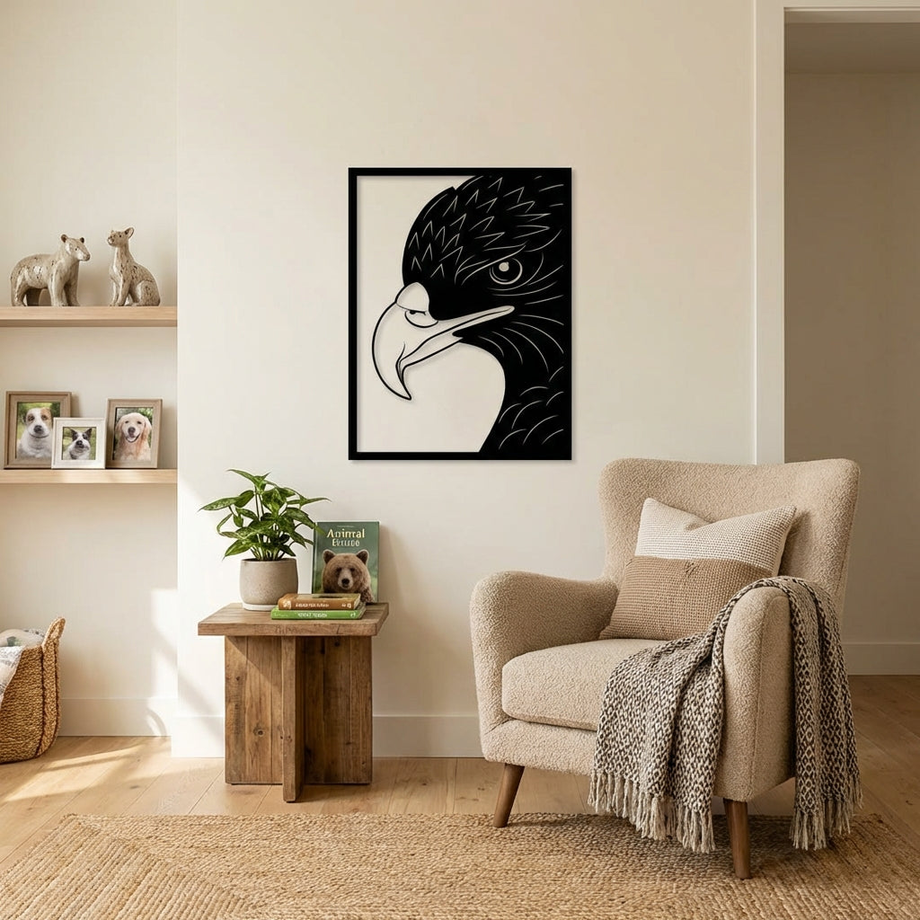 Kartal Pençesi Metal Duvar Dekoru