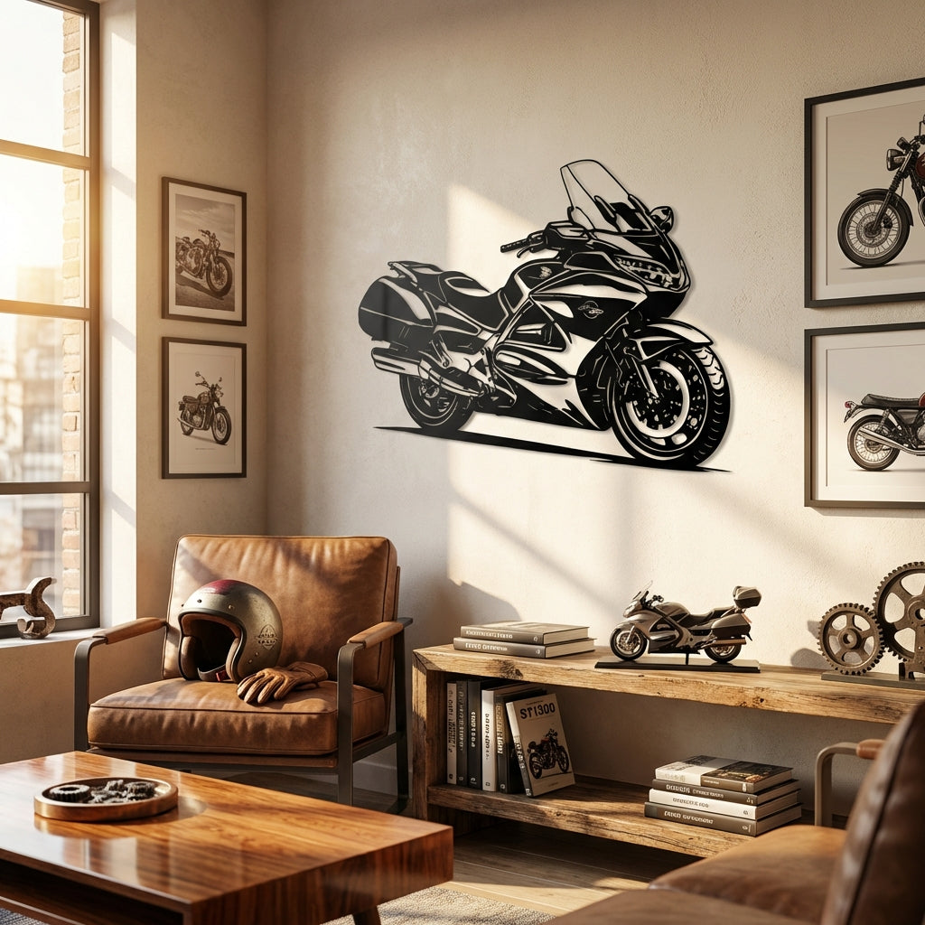 Honda ST1300 Pan-European – Motosiklet Metal Duvar Dekoru