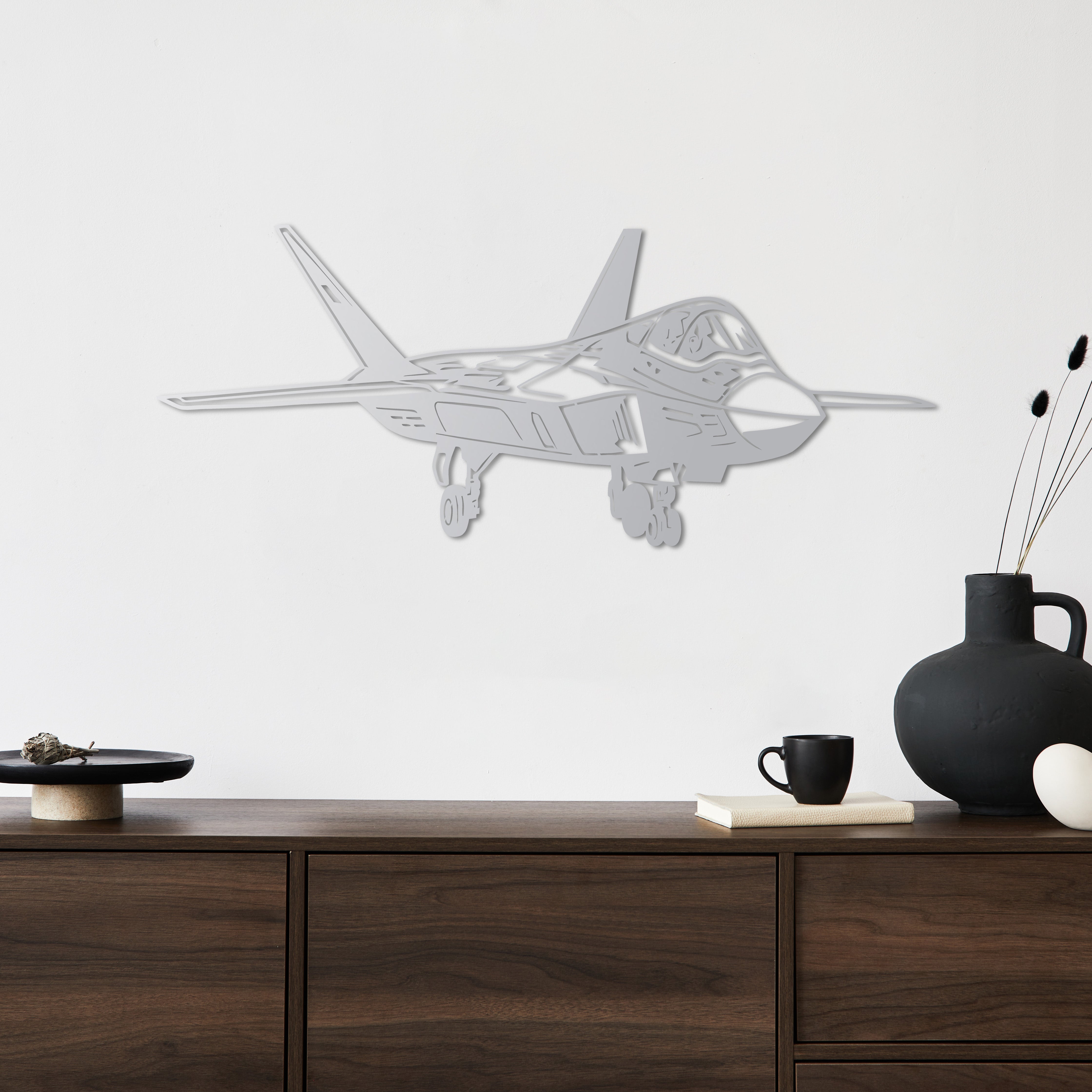 KAAN – 5. Nesil Savaş Uçağı Metal Duvar Dekoru