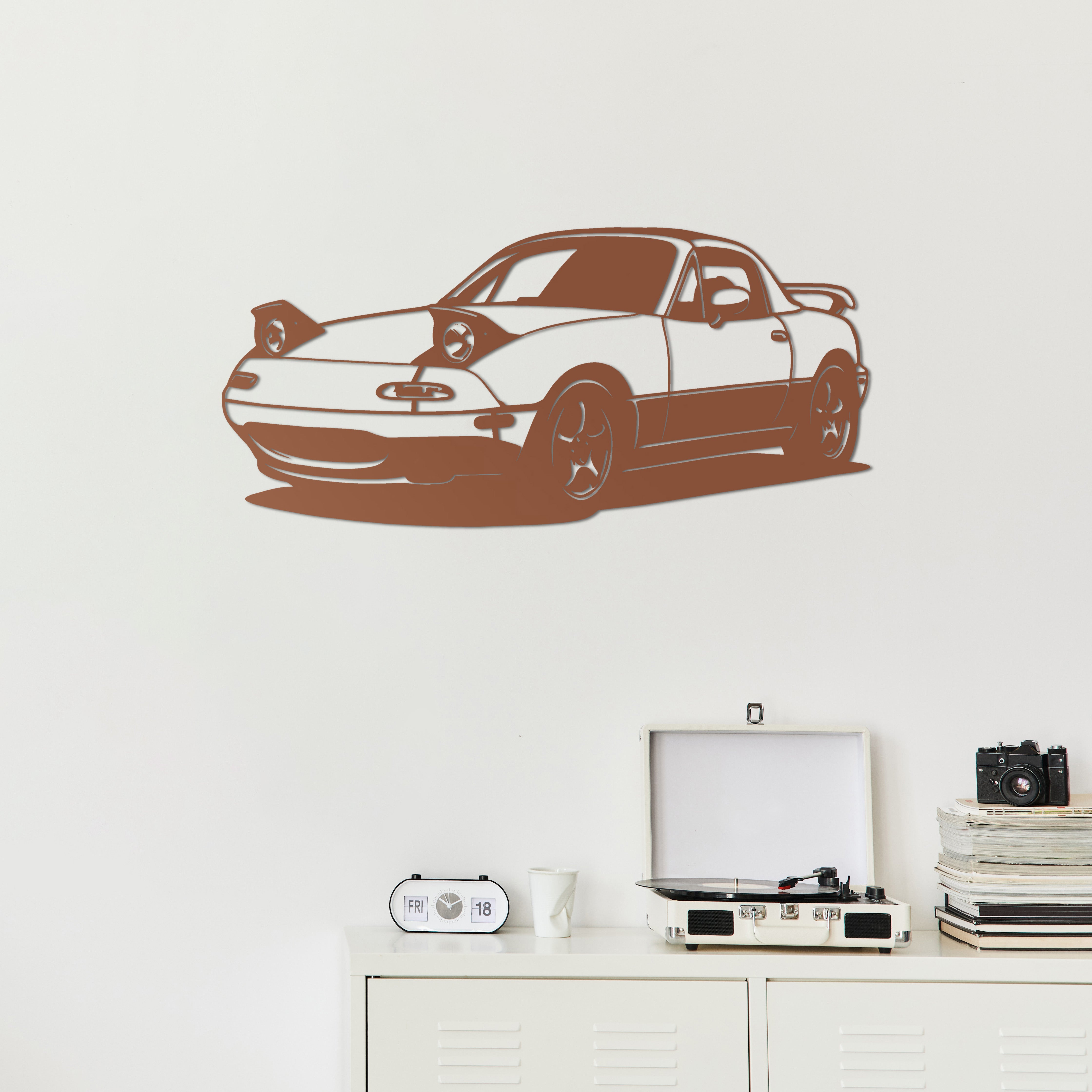 Mazda MX-5 Miata – Araba Metal Duvar Dekoru
