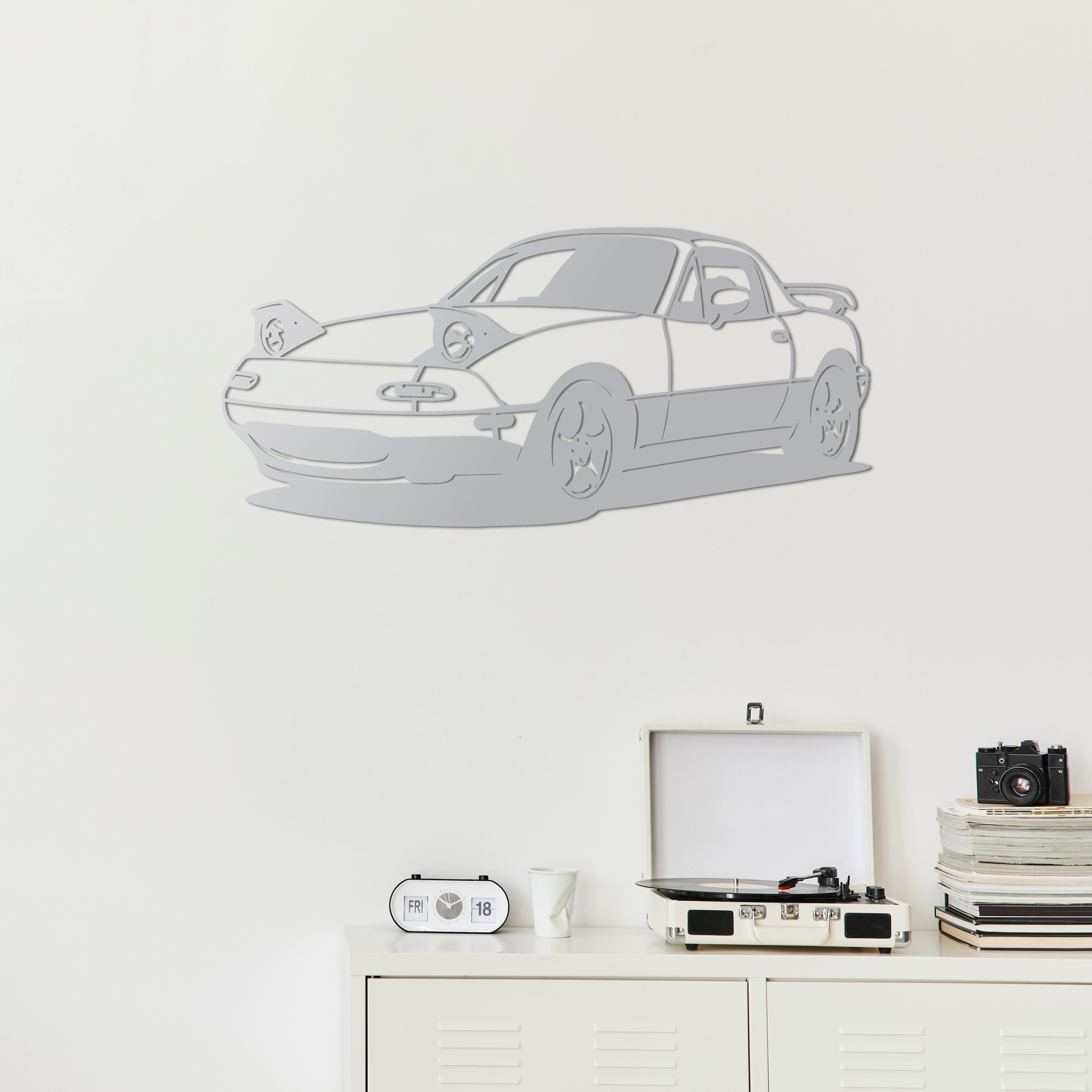 Mazda MX-5 Miata – Araba Metal Duvar Dekoru