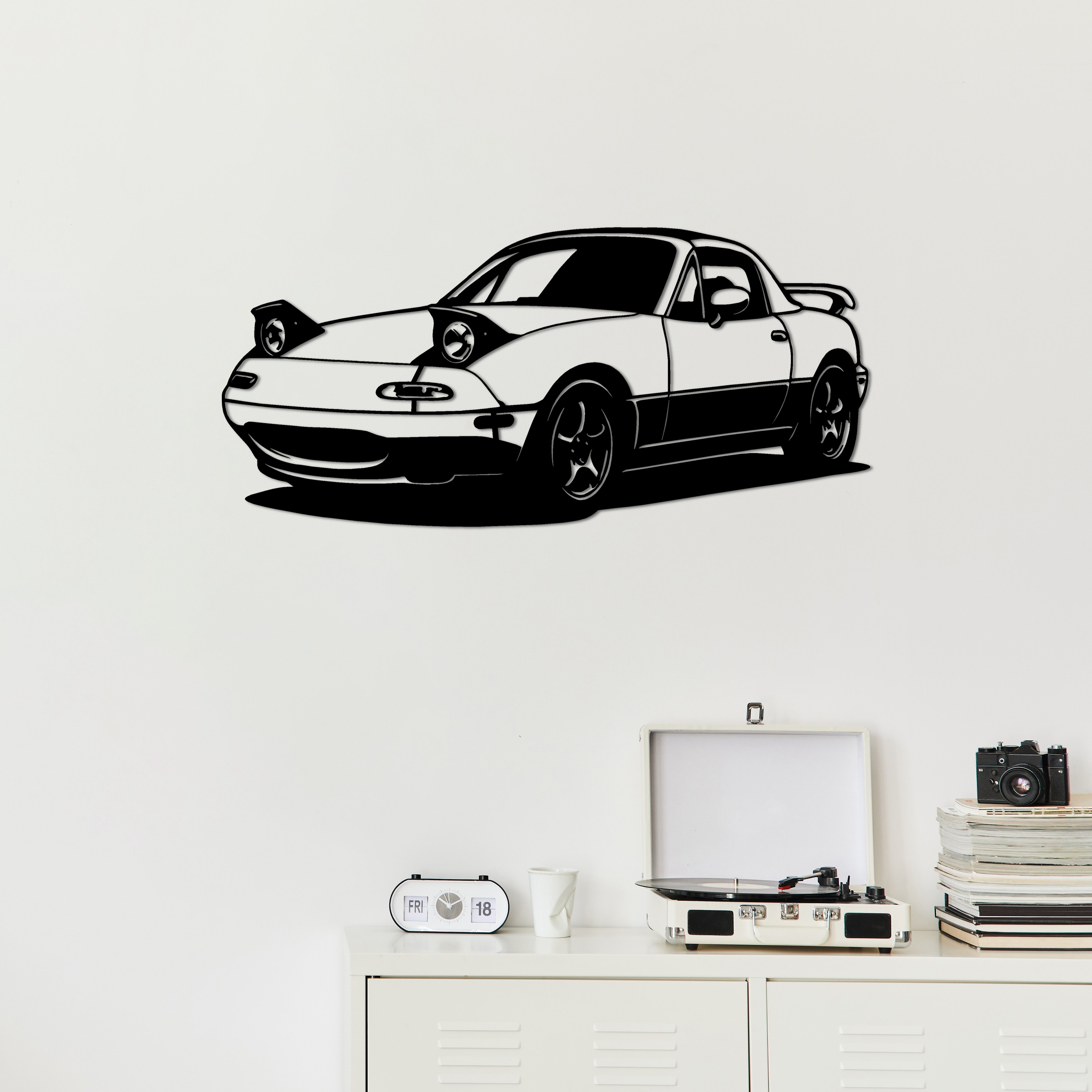 Mazda MX-5 Miata – Araba Metal Duvar Dekoru
