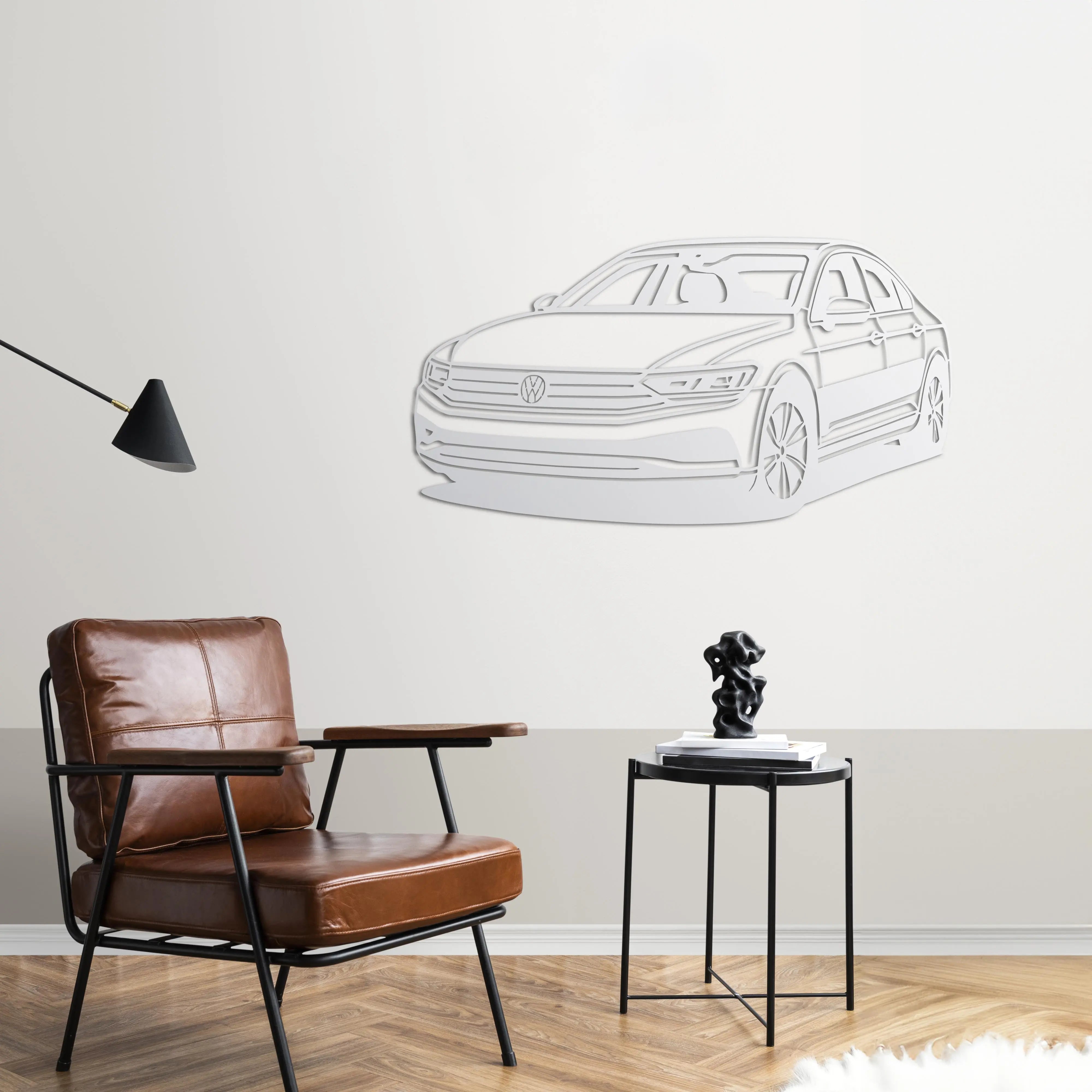 Volkswagen Passat – Araba Metal Duvar Dekoru Laser Artique