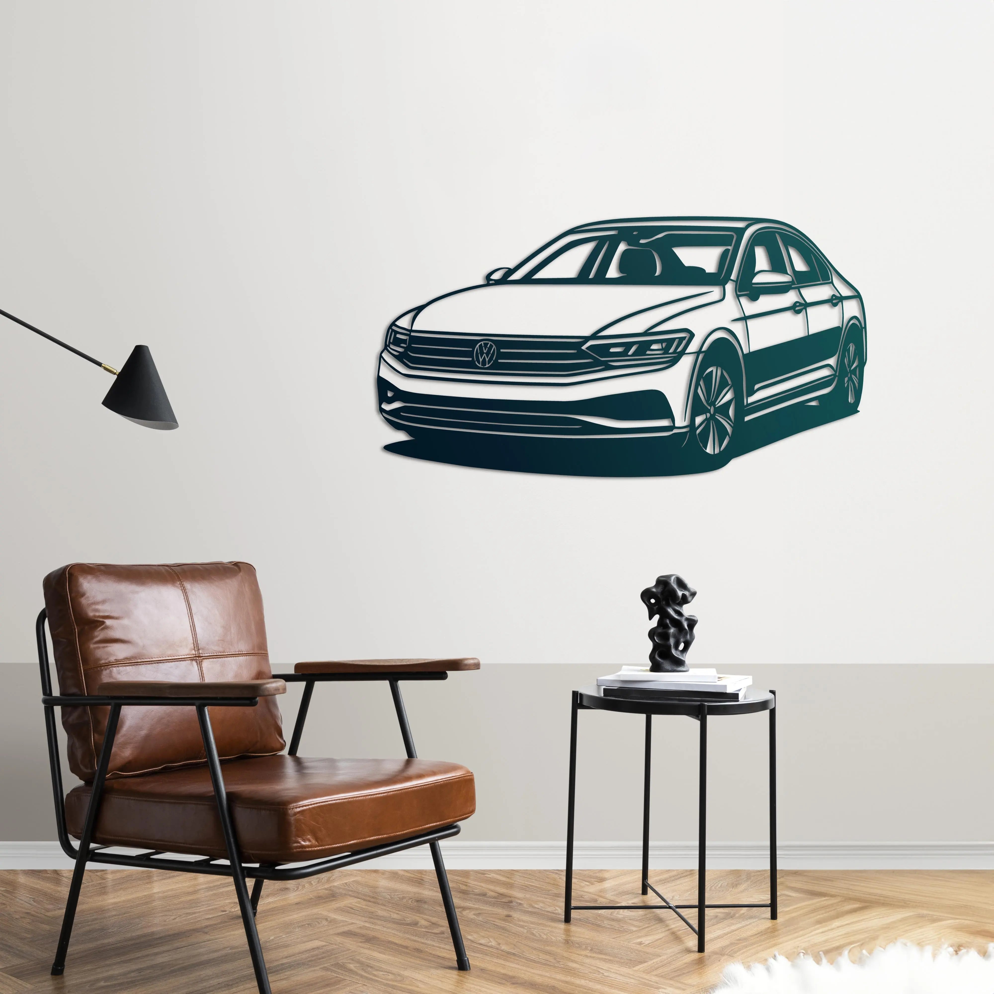 Volkswagen Passat – Araba Metal Duvar Dekoru Laser Artique