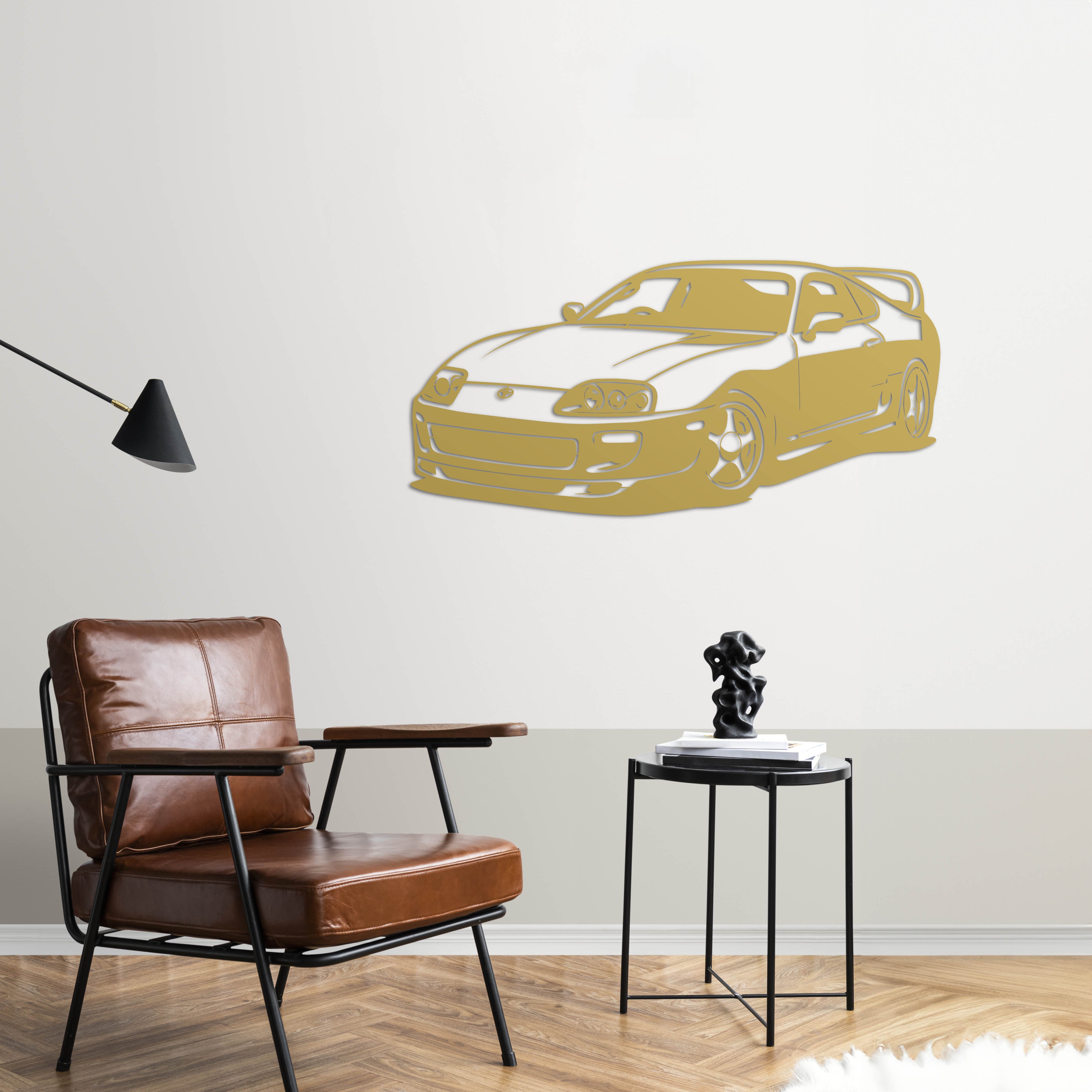 Toyota Supra MK4 – Araba Metal Duvar Dekoru
