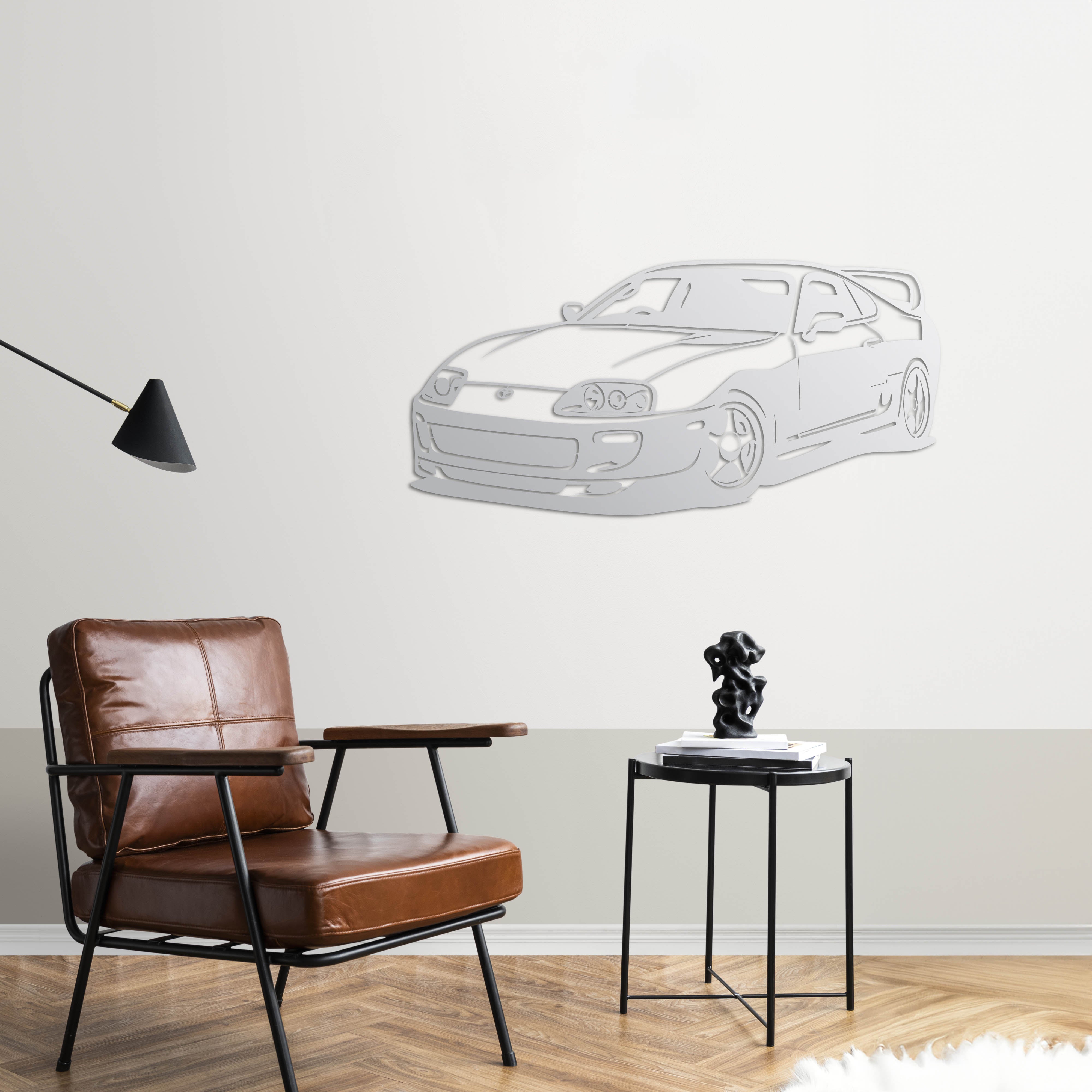 Toyota Supra MK4 – Araba Metal Duvar Dekoru